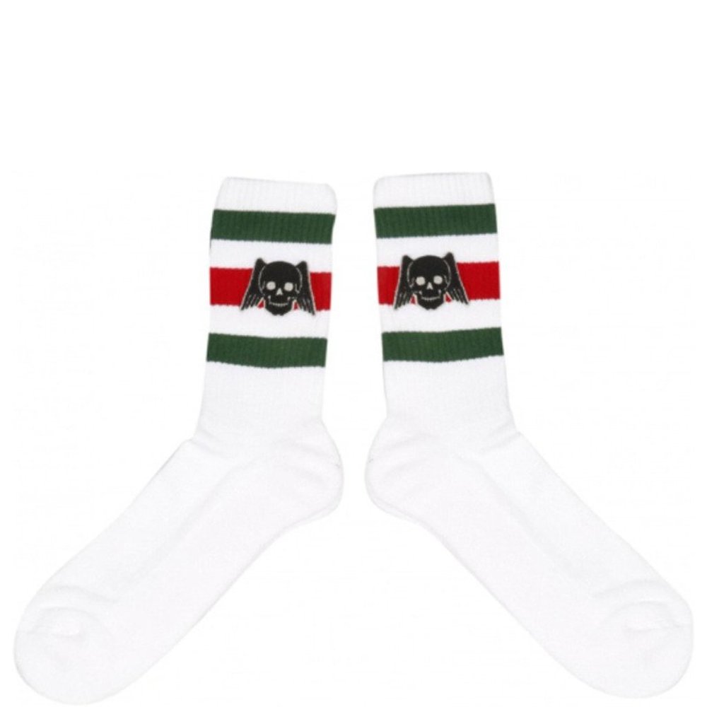 Gucci Skull Sport Socks in White